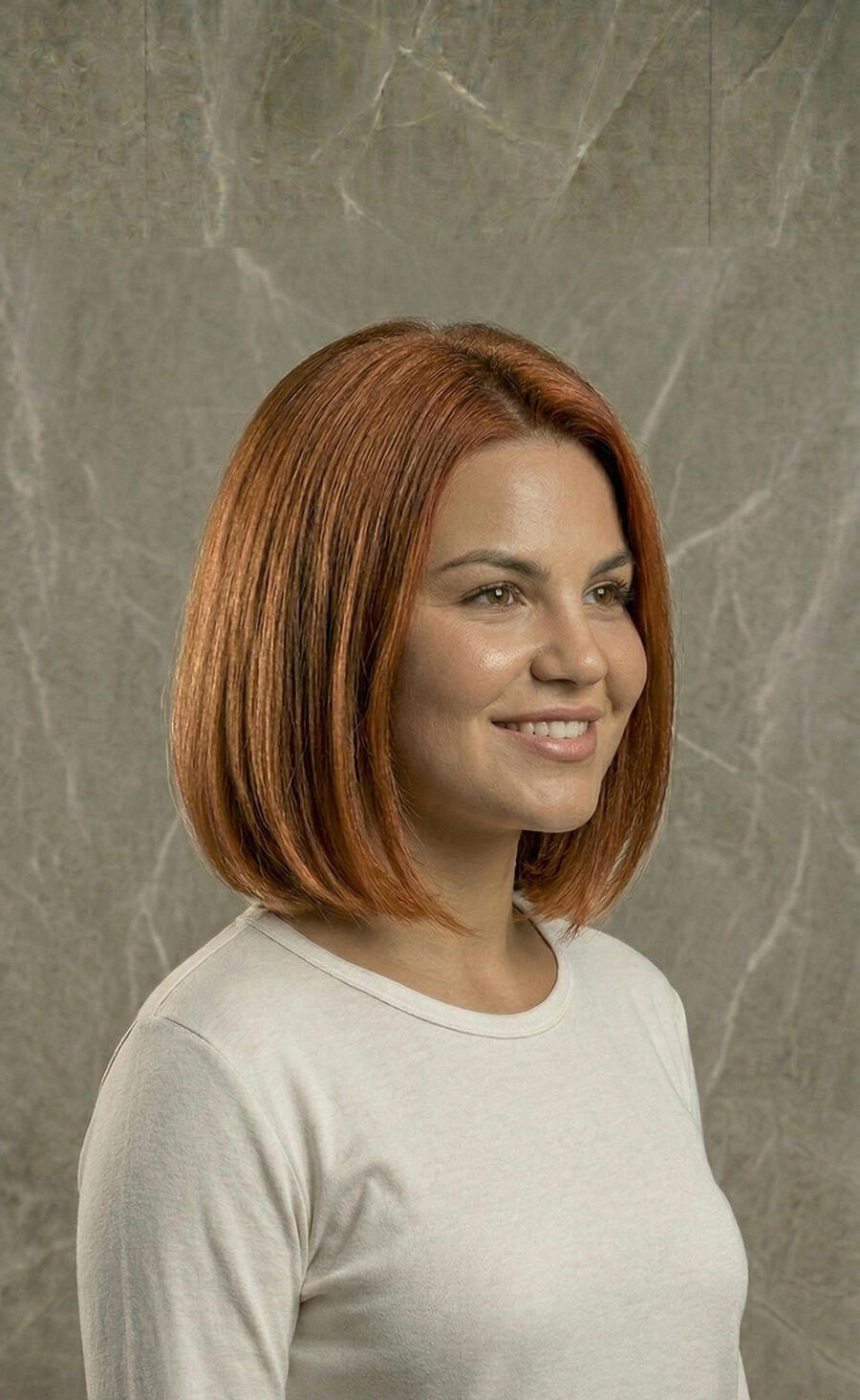 Cabelo loiro após tratamento de matização Platinum