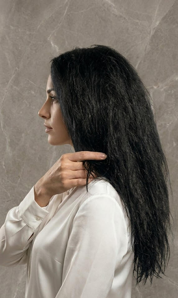 Cabelo antes do tratamento Liso Soberano 8K